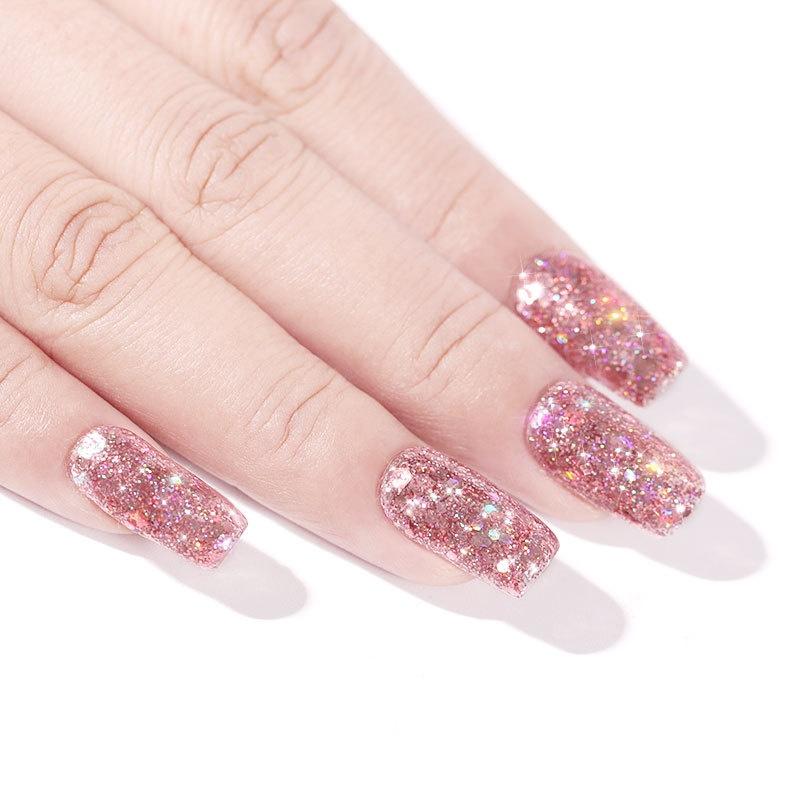 Super Glitter Sequins Gel Polish Flash Diamond Gel Shiny Nail Polish Soak Off Varnish Nail Art Gel Lacquer