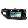 10.1in Car Radio Fascia Panel GPS Navigation Frame with Power Cord Fit for Hilux 2014?2019 RHD