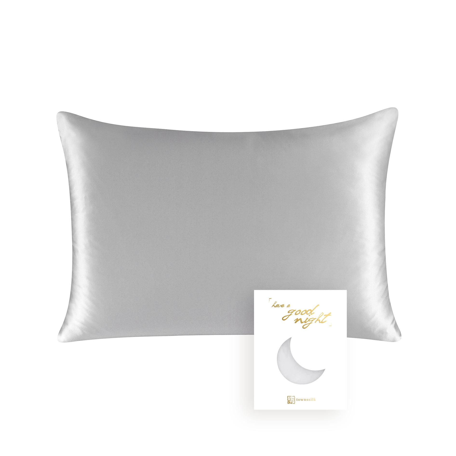 22 Momme 100% Természetes Eperfa Selyem Párnahuzat Kétoldalas Természetes Selyem Luxus Selyem Párnahuzat 51x66cm