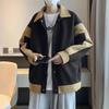 Men's French Style Double-Layer Wool Jacket - High-End Winter Coat with Stylish and Cool Design