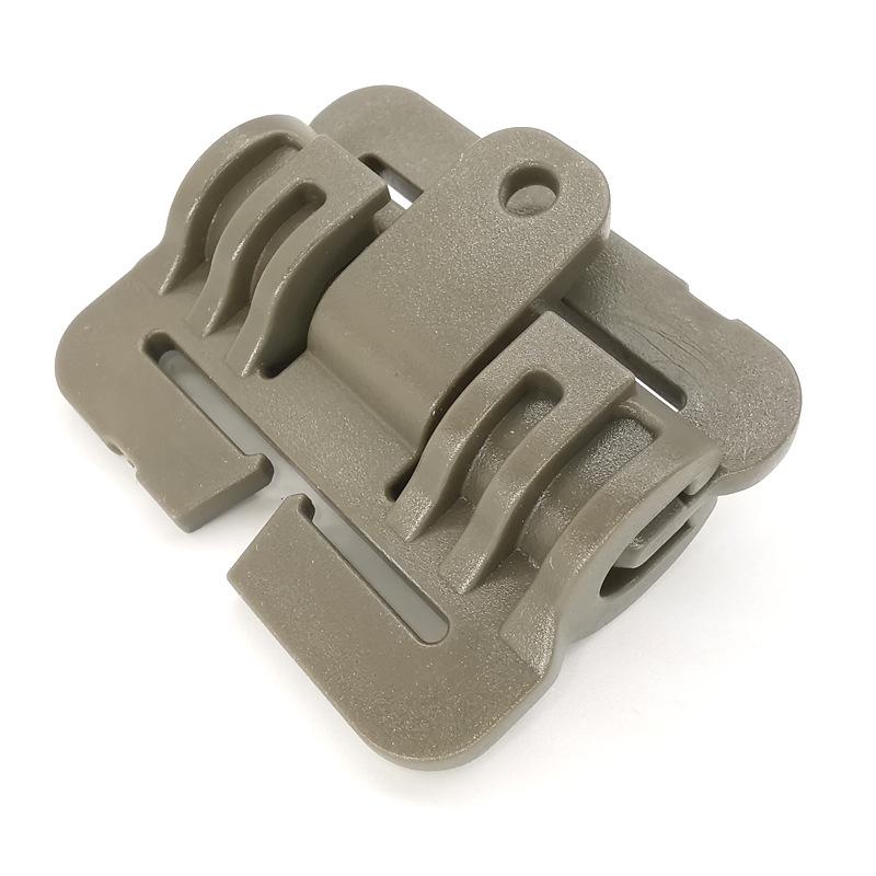 

Tactical Vest Quick Release Buckle Slider Plastic Buckle Insert Strip Modular Strip Hinge for Tactical Vest Replacement