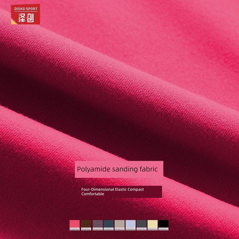 Guangzhou Zechuang Clothing Co., Ltd. Brushed Tight Back Yoga Suit Stretch High Waist Workout Clothes for Women Running