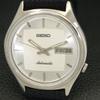 VINTAGE SEIKO AUTOMATIC 7009A JAPAN MENS SILVER COLOR DIAL WATCH A701449-5 R206b-a701449