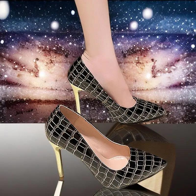 Stilito Super High Heel Woman Pumps Pointed Toe Office Shoes for Women Stylish Popular Footwear Slip On Young Promotion 39 Y2k