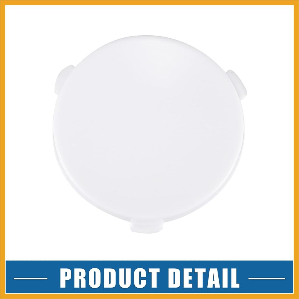 Car Dome Courtesy Sail Panel Light Lamp Lens Cover Car Interior Light Lens for Chevy Impala 1962-1967 Plastic White (Set of 2) Replacement