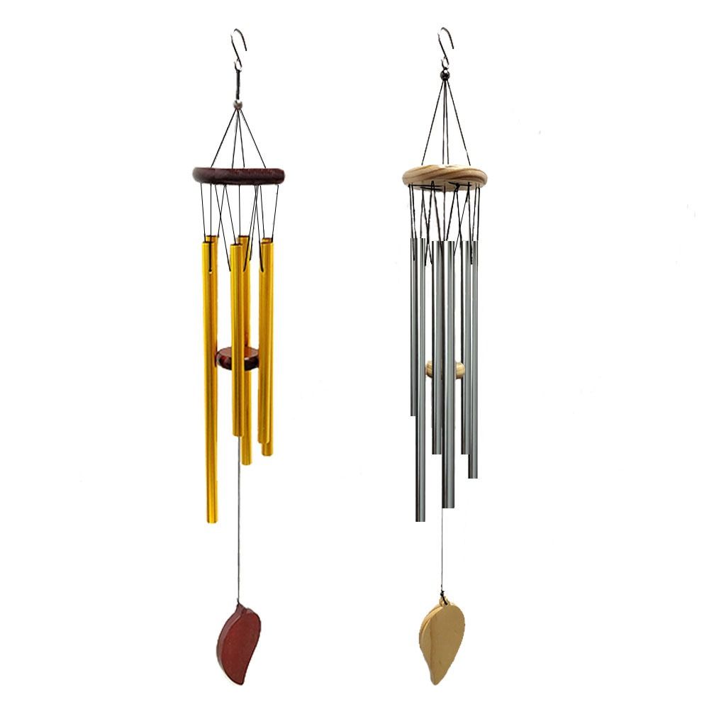Aluminum Tube For Indoor Home Decor Chapel Bells Ornament Craft Gift Wind Chime Bells Pendant