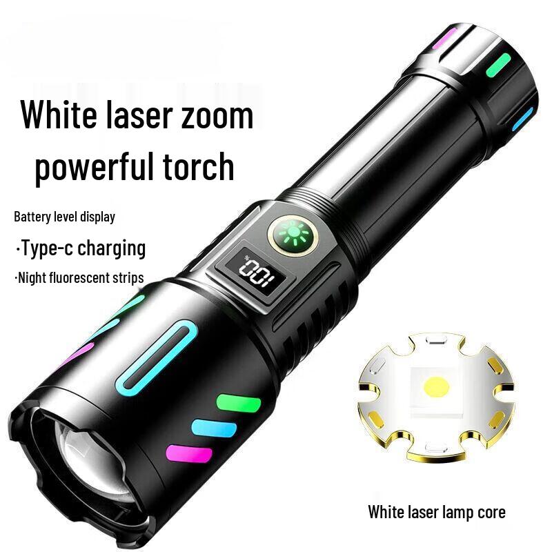 Nu Feng Rechargeable Zoom LED Flashlight