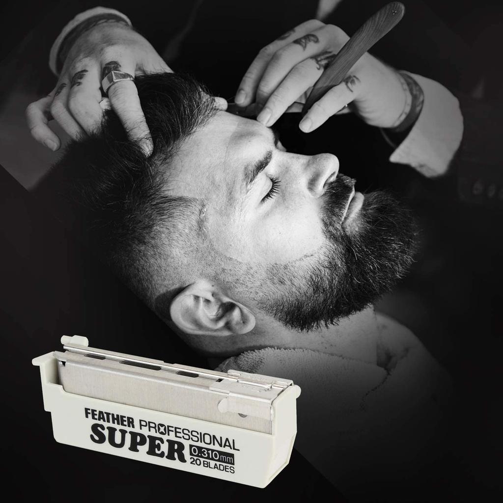 De Feather Lâminas Profissionais Super 20 peças [Conjunto 5] PS-20