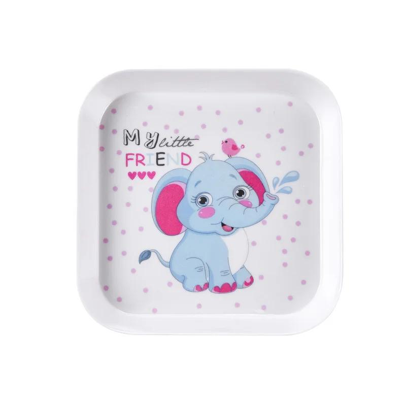 

Snack Platter Small Melamine Plate for Bones Cakes Household Use