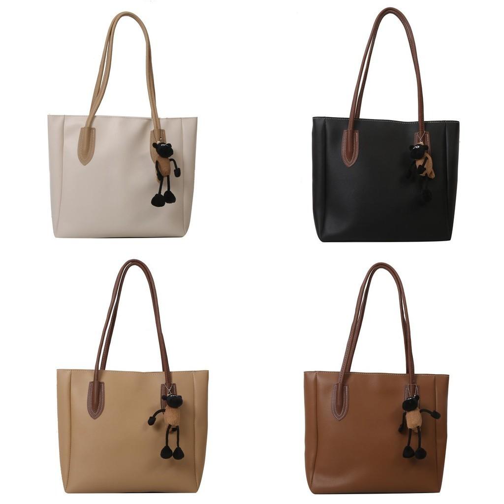 Fashionable Large Capacity Pu Tote Bag For Women 2023 Trendy Street Style Shoulder Bag