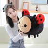 Insect Ladybird Bee Plush Toy Stuffed Doll Home Bedroom Decoration Gift Kids