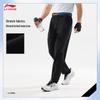 Li-Ning Men's Quick-Dry Straight-Leg Knit Sport Pants AKYV025