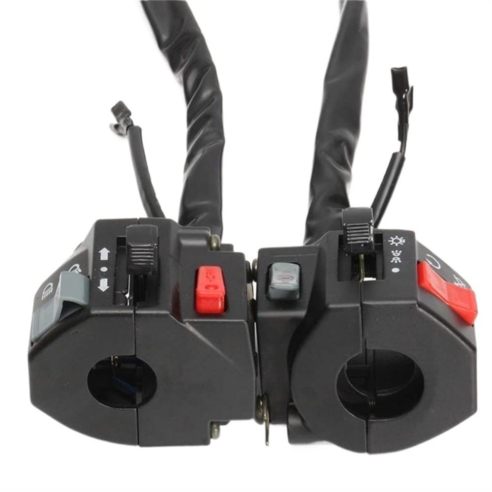 

Motorcycle Light Switch 22mm 7/8 Steering Wheel Switch Control Left and Right for Yamaha