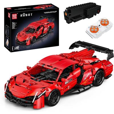 MOULD KING 15057 Sports Car Building Block Kits,Collectible Set for Adults To Build, Toys for Teen Boys Girls