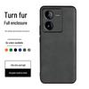 Luxurious Suede Full Package Protective Cover for iQOO Z8/Z7x Mobile Phones. Ultra-thin Design for High-end Protection.