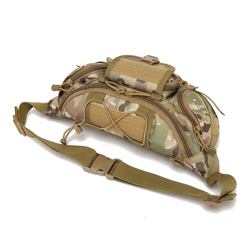Geantă multifuncțională unisex de camuflaj pentru talie și piept pentru sporturi în aer liber și modă
