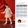 JELLYBABY Girls' Winter Chinese Style Embroidered Dress