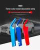 Tricolor Decorative Strips for BMW Kidney Grille: Fits 19-22 New 3 Series & G20 Series