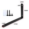 Wall Shelf Brackets for Home Organization - Set of 4