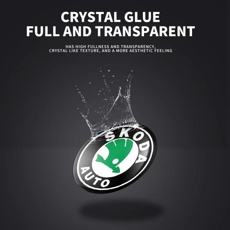 2025 Nové Pro Skoda Superb Rapid Fabia Octavia Laura VRS Yeti Roomster Klíč od auta Pouzdro na dálkový ovladač Kryt Hliníková nálepka Znak Sy