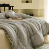 Version of Cloud Marshmallow Knitted Cotton Lace Machine Washable Soybean Fiber Quilt Core Four Seasons Sleeping Naked Quilt