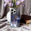 Skating Anime M-Medalist Phone Case For iPhone17,16,15,14,13,12,11 Plus,Pro Max Candy Silver Plated Inside Cover