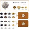 ABGR-Snap Fasteners Kit 120 Set 12Mm 4-Color Metal Press Push Studs With Installation Tools For Leather, Jackets, Jeans& DIY Pro