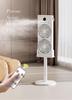 Six/Five-hole Desktop Cold Air Fan & Humidifier with Remote Control for Office/Dorm.