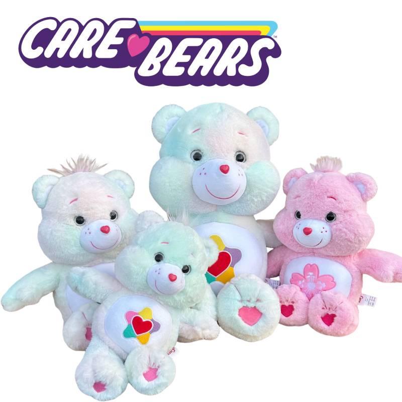 Carebears Plüschtier mit Regenbogenherz und Kirschblütendesign Weicher und bequemer Stoff