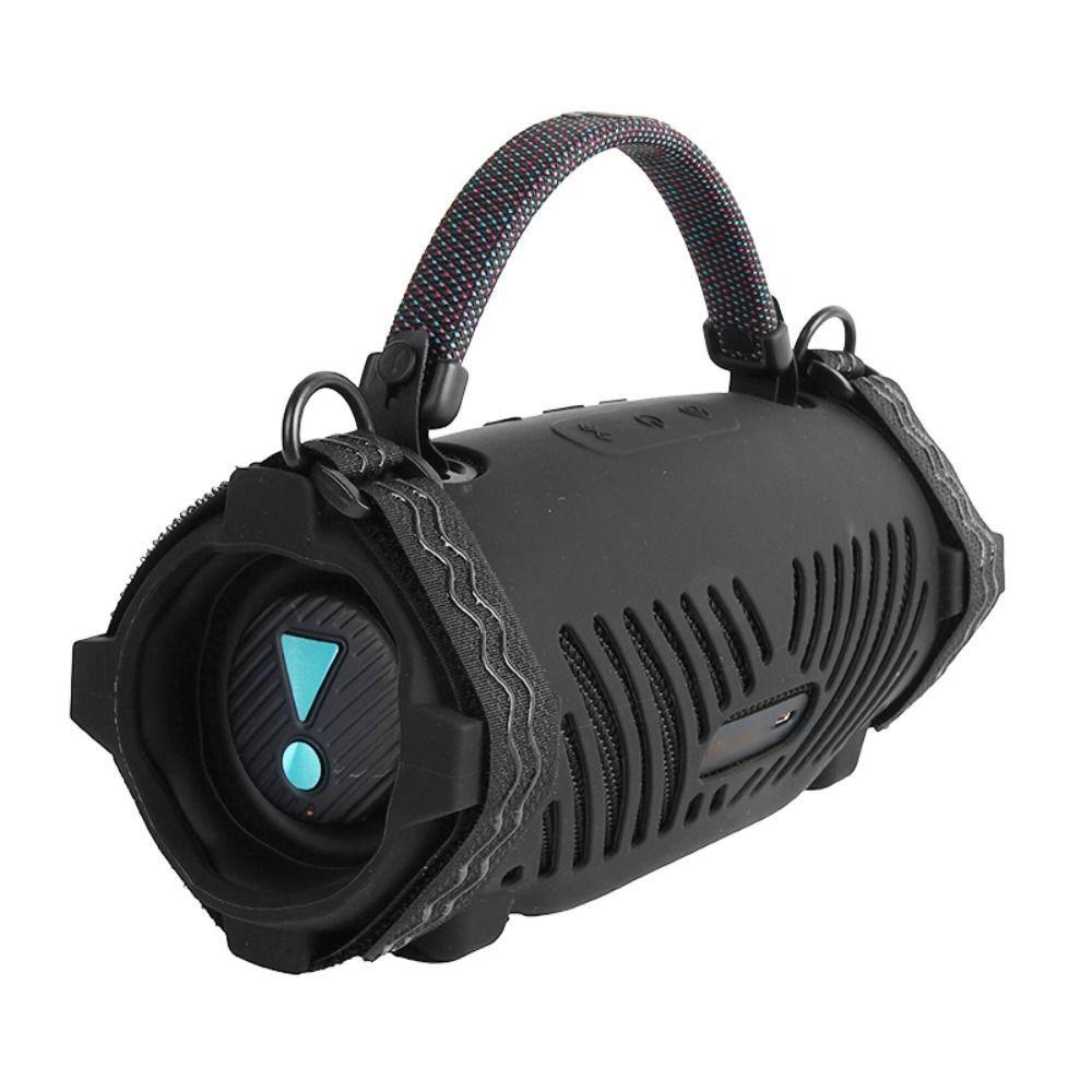 with Shoulder Strap Bluetooth Speaker Storage Bag Silicone Carry Sleeve for JBL Charge 6 Travel