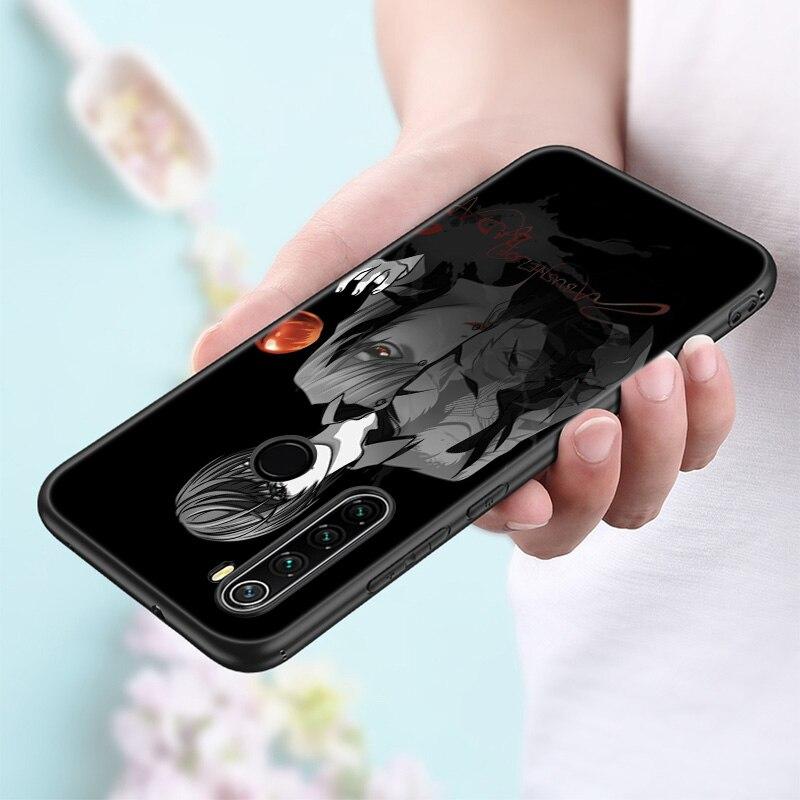 Anime Manga Death Note Ryuk Silikon Handyhülle Für Xiaomi Redmi Note 11 10 9 8 Pro 11T 10T 10S 9S 8T 9 9A 9C 9T Schwarze Hülle