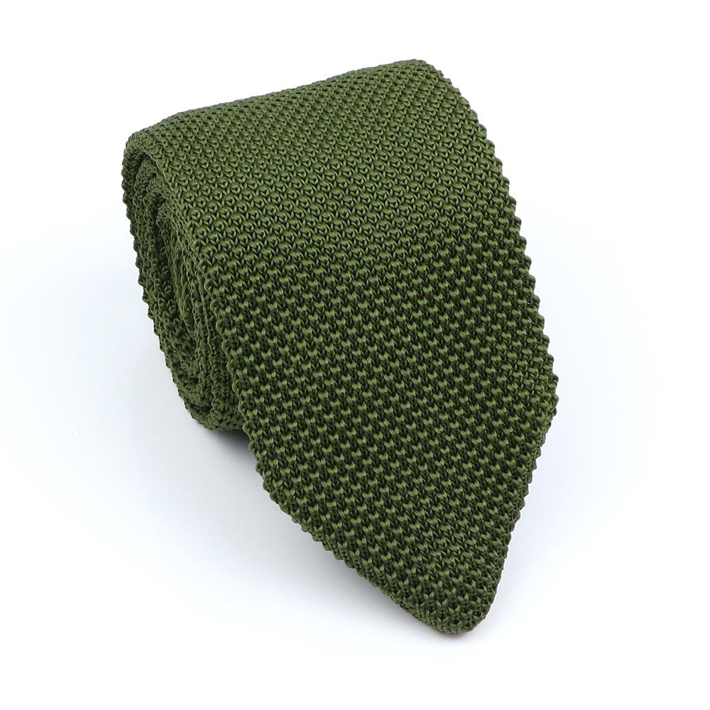 Bunte Herrenstrickkrawatte Einfarbige Krawatte Schmal 7CM Strick Warm Hals Geschenke Für Männer Gewebt Designer Alltagsaccessoires Für