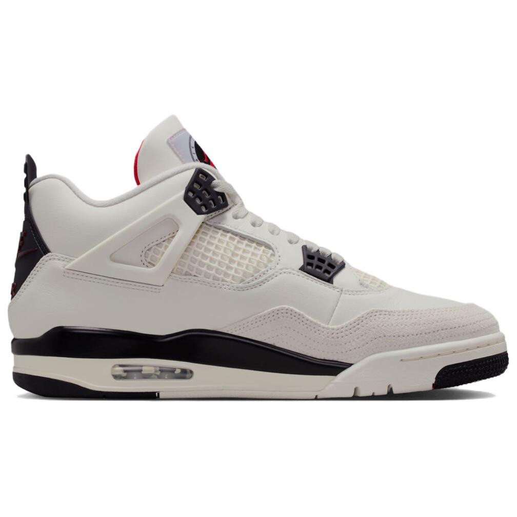 Air Jordan 4 Retro Flight Club Men Sneakers White Sail Black IM4002-100
