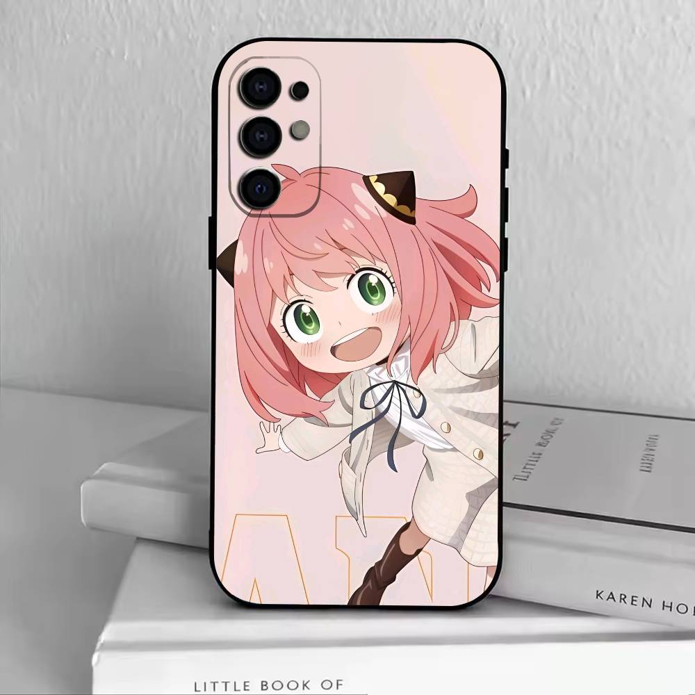 Cute Cute Anya   Phone Case For Samsung S25,S24,S21,S22,S23,S30,Ultra,S20,Plus,Fe,Soft Silicone Black Cover
