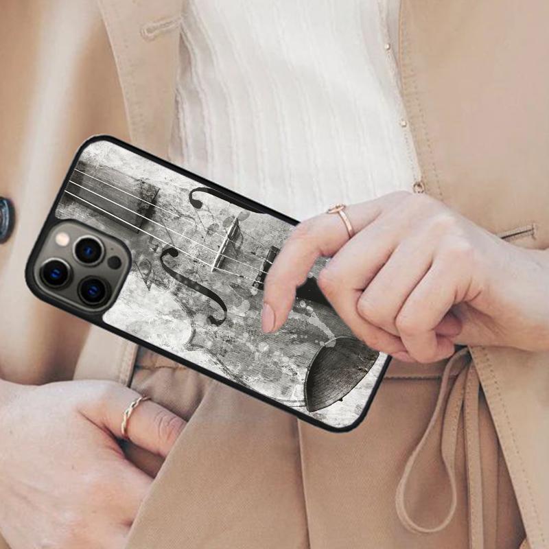 Rock Music Instrument Guitar Magnetic Phone Case For APPLE iPhone 17 Air 16 14 13 12 Pro Max 15 Plus Wireless MagSafe Cover