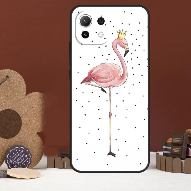 Pink Red Flamingo Case For Xiaomi 15 Ultra 14 15T 13T 14T 17 Pro Max POCO F8 Ultra X7 X5 X6 F5 F6 F7 Pro Cover