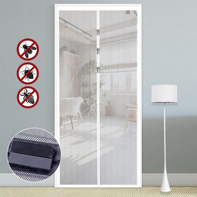 Mosquito Magnetic Screen Door Curtain Net Anti Bug Fly Insect Partition Curtain Mesh Summer Indoor Automatic Closing Door Screen