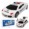 Car Led Police Light Music Rotating Cool Toy Open Door Cars Kids Xmas Gift Toys
