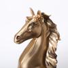 Simulated Horse Figurine Bring Good Luck Wealth Horse Resin Statue Fengshui Decoration Home Office Desktop Ornament Year of Horse Gift