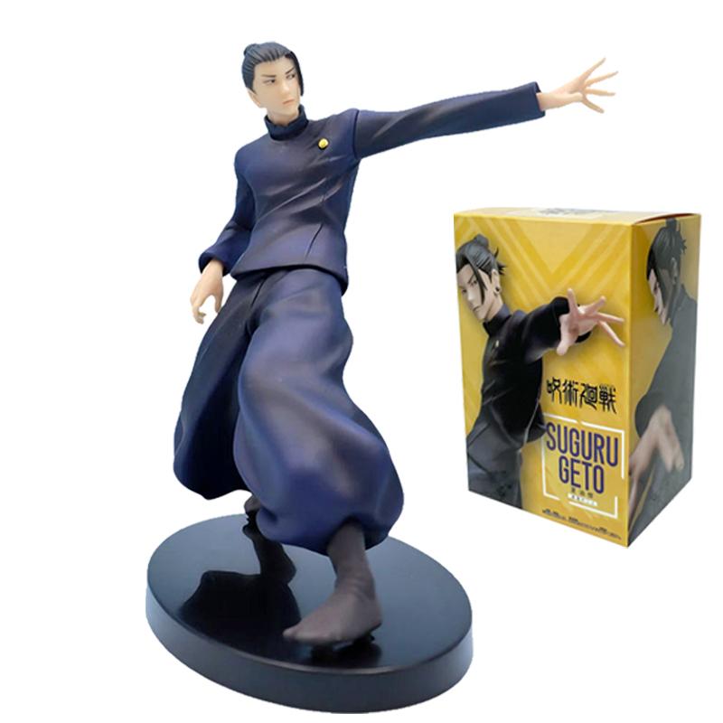 10cm jujutsu kaisen figure suguru geto & gojo satoru action figures anime model statue collection model  toys birthday gifts