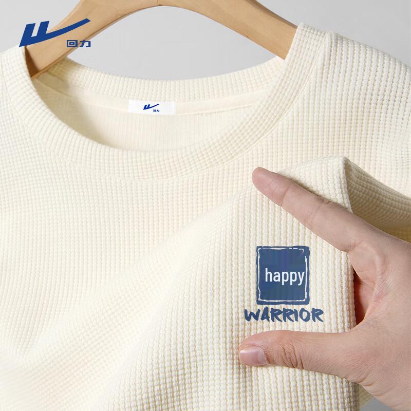 Warrior Men s Waffle Knit T-Shirt L