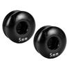 1 Set Aluminum Alloy Cycle Pedal Screw Cap 5mm Lightweight Pedal Screw Cover with Wrench M14 Thread Bike Pedal Covers