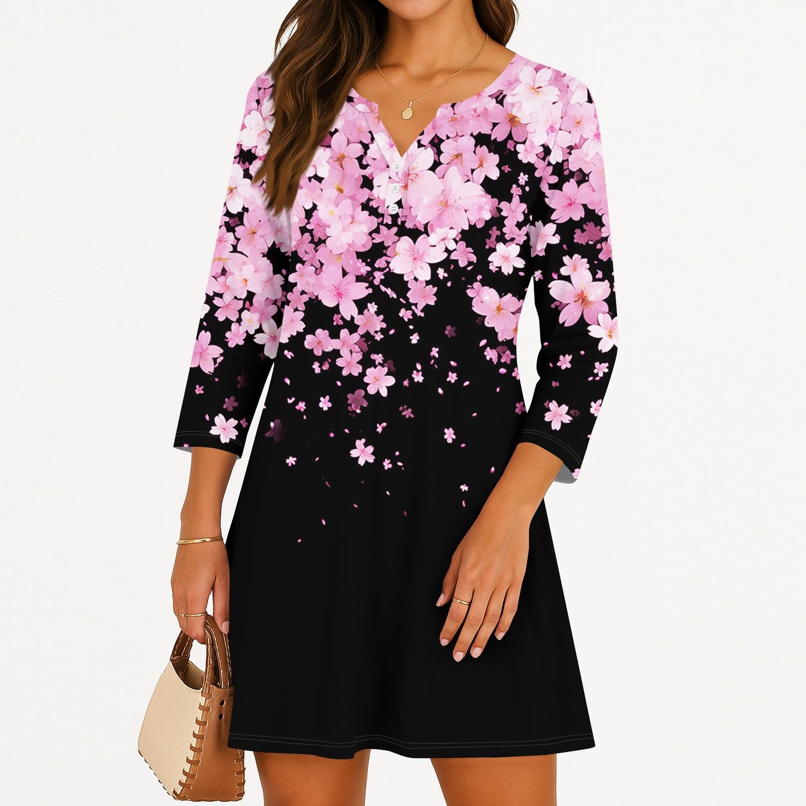 

Женское повседневное платье на лето, платье-майка, свободное пляжное платье с карманами, расклешенный миди-сарафан XL чёрный