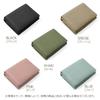 Blanc Pomme Women's Cowhide Leather Tri-Fold Wallet, Mini Wallet, Coin Purse, Card Slots, Anti-Skimming, Compact Wallet, Bp-1057, Mocha