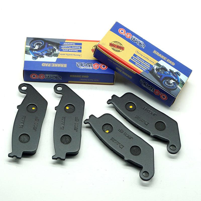 Motorcycle Front Rear Brake Pads for KAWASAKI ER650 Z650 2018-2024 RS -2024 ABS   EX650 Ninja650 -2025 ER 650