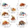 Simulation Marine Animal Pvc Hermit Crabs Sculpture For Kids Learning And Decorative Collection