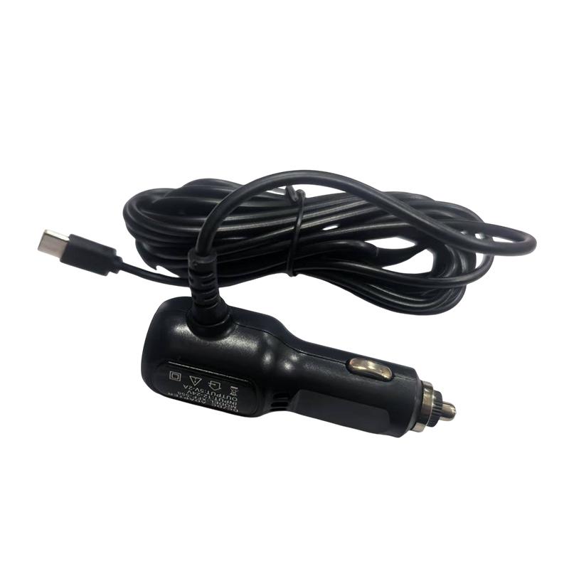 Car DVR Power Adapter Charger Type-C Dash Cam Hardwiring Kit with Fuse Box Low Voltage Protection for Auto Vehicles