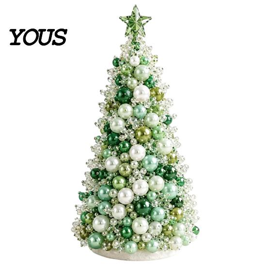 Christmas Tree Craft Kits for Adults Dreamy Beaded DIY Kit, Handmade Holiday Craft, Multicolor Creative Seasonal Ornament Projects Adults, Tabletop