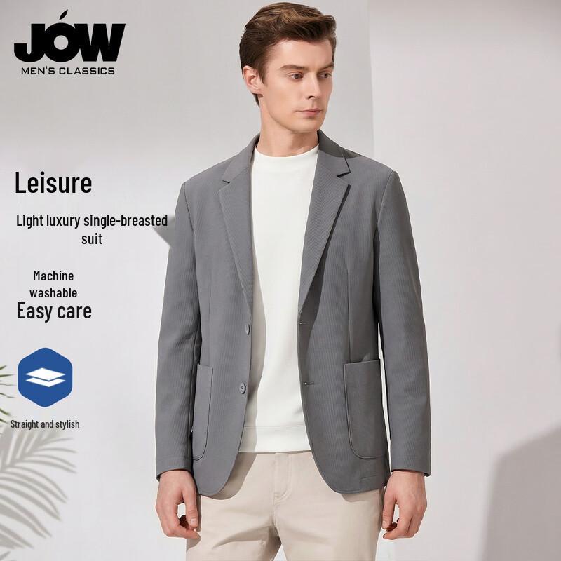 JOW Men s Wrinkle-Resistant Breathable Business Suit Jacket M