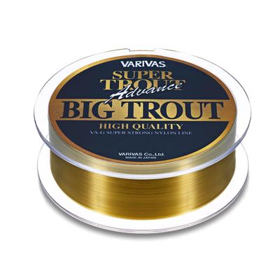 VARIVAS Super Trout Advance Nylon Line for Big Trout, 150m, 1.5, 8lb, Status Gold
